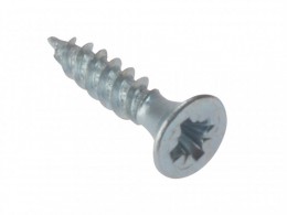 ForgeFix General Purpose Pozi Screw Countersunk TT ZP 2 1/2 x 10 Box 100 £3.49